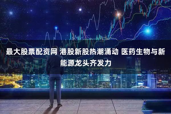 最大股票配资网 港股新股热潮涌动 医药生物与新能源龙头齐发力